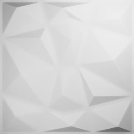 Ekena Millwork 19 5/8in. W x 19 5/8in. H Niobe EnduraWall Decor 3D Wall Panel Covers Total 133.73 Sq. Ft., 50PK WP20X20NIWH-CASE-50
